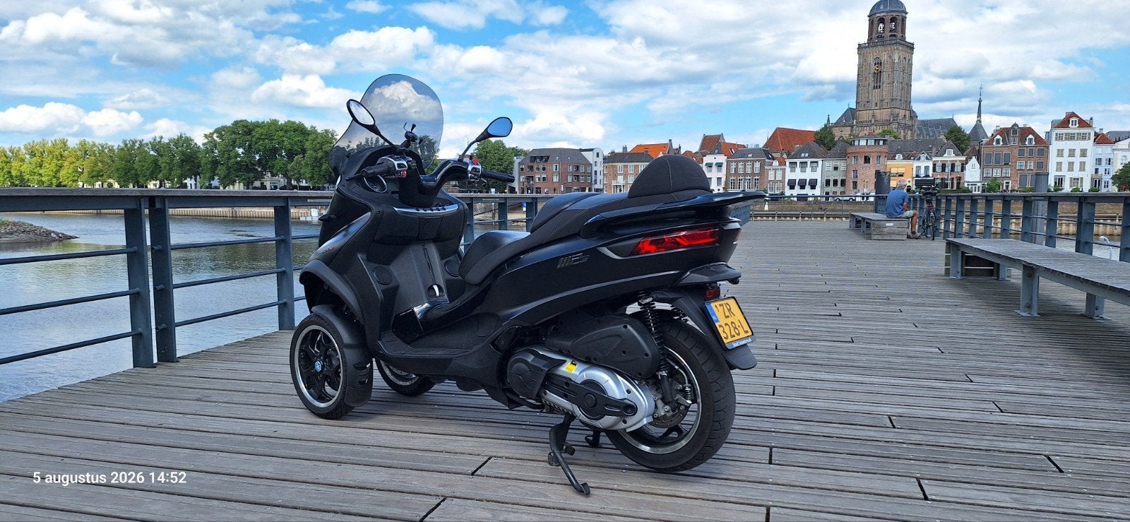 Piaggio mp3 500 sport zwart, Scooter, ABS, Automaat, 500 cc