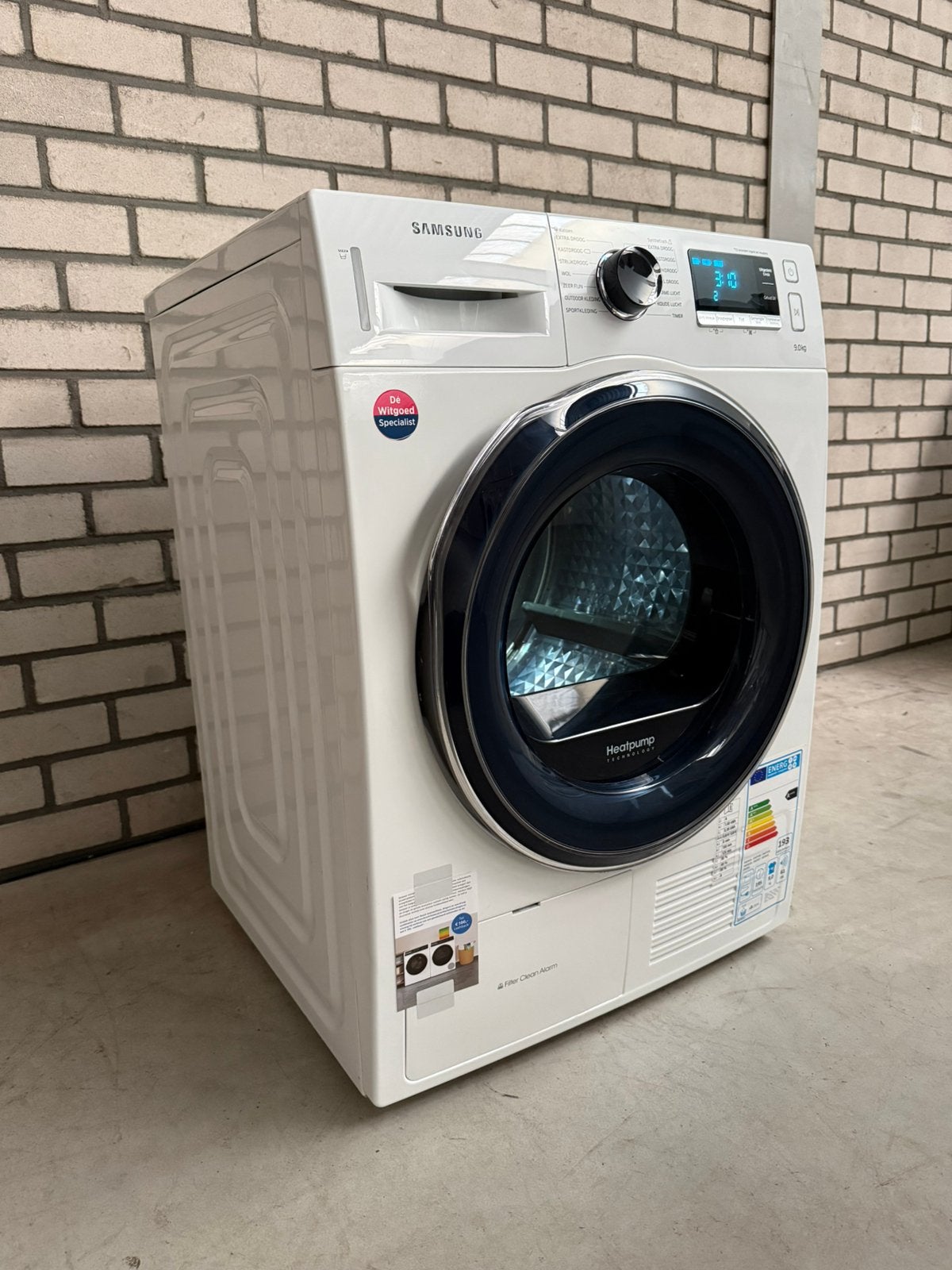Foto 8 van Samsung ECObubble Warmtepompdroger 9KG A+++ MET GARANTIE!!!