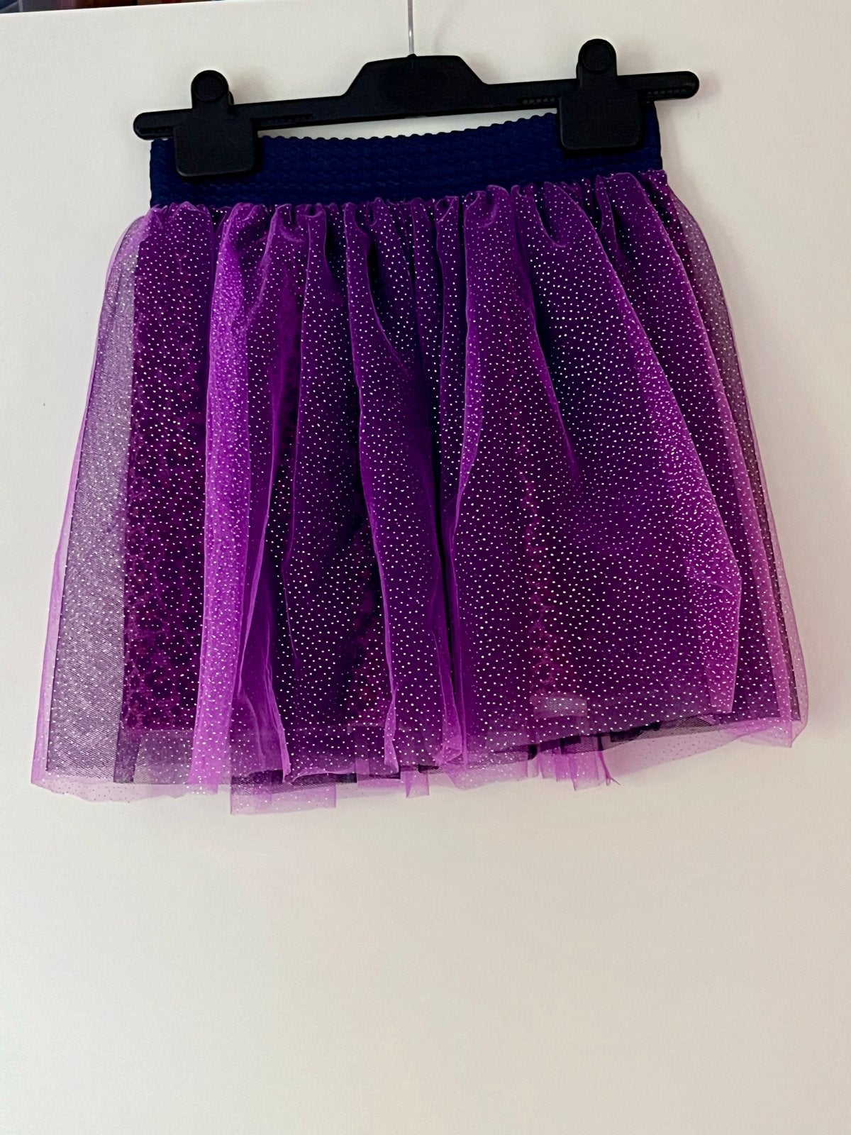 B.NOSY Paarse Tule Rok met glitter - Maat 134/140, Ophalen of Verzenden, Nieuw, Meisje, Jurk of Rok