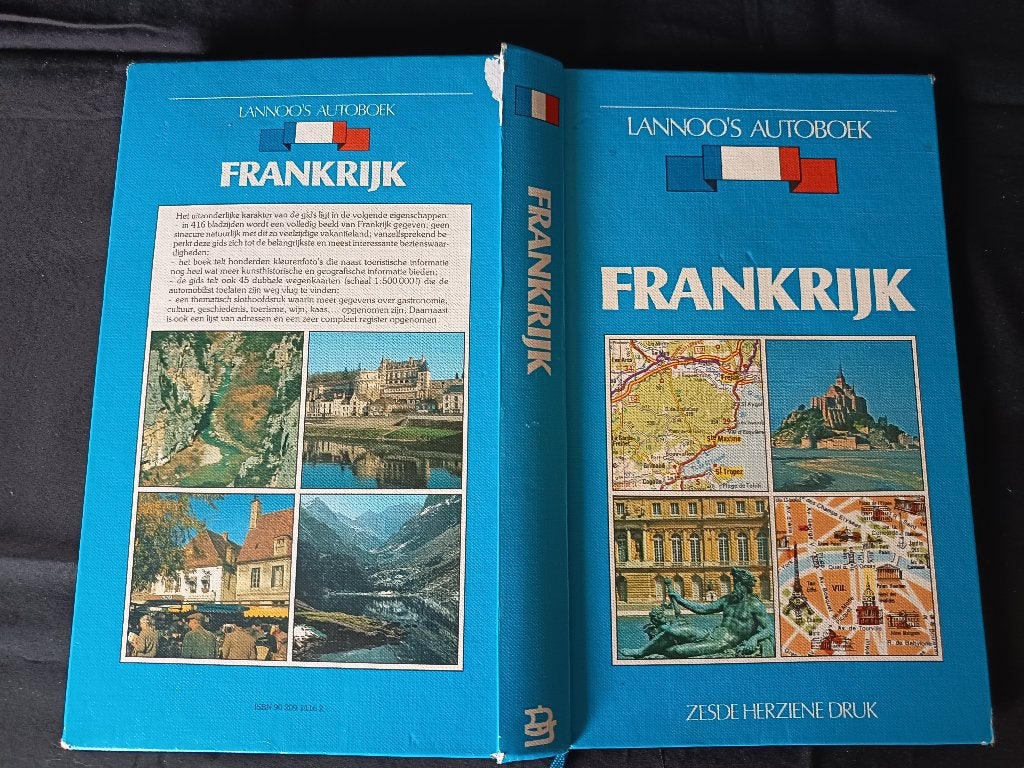 Lannoo's Autoboek Frankrijk - Zesde Herz. Druk, Europa, Ophalen of Verzenden, Reisgids of -boek, Onbekend
