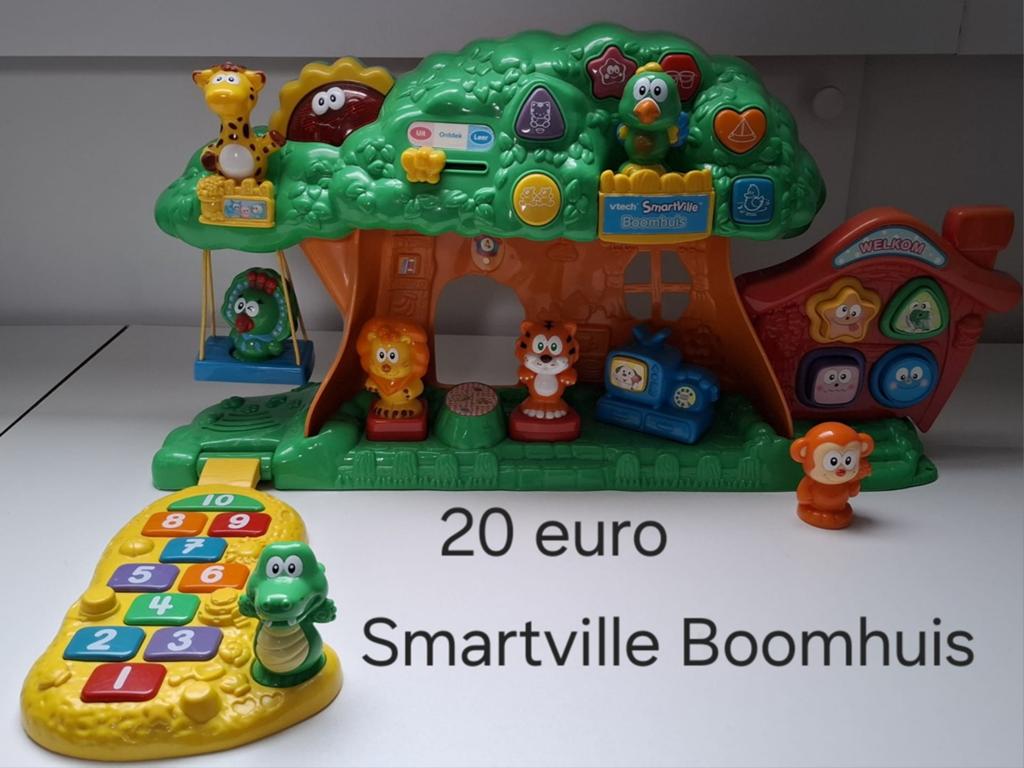 VTech SmartVille Boomhuis met Dieren en Telefoon, Ophalen, Zo goed als nieuw, 2 tot 4 jaar