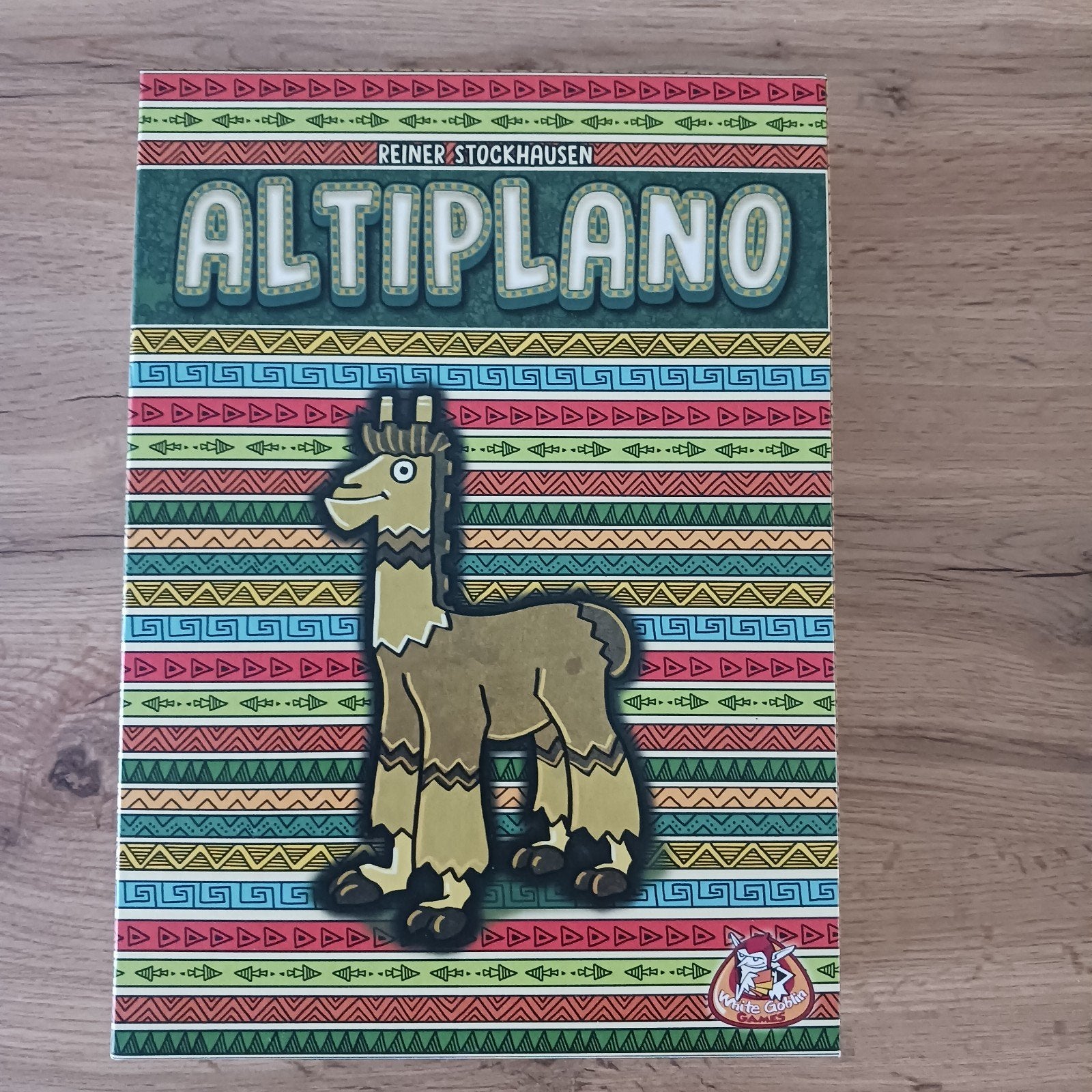 Nr 75) Altiplano bordspel - Strategisch spel met lama's, Vijf spelers of meer, Ophalen of Verzenden, Zo goed als nieuw, White Goblin Games