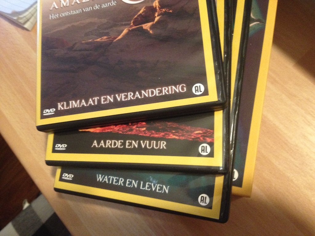 3 DvD's 'Amazing Planet' NGC, Ophalen, Gebruikt, Alle leeftijden, Natuur