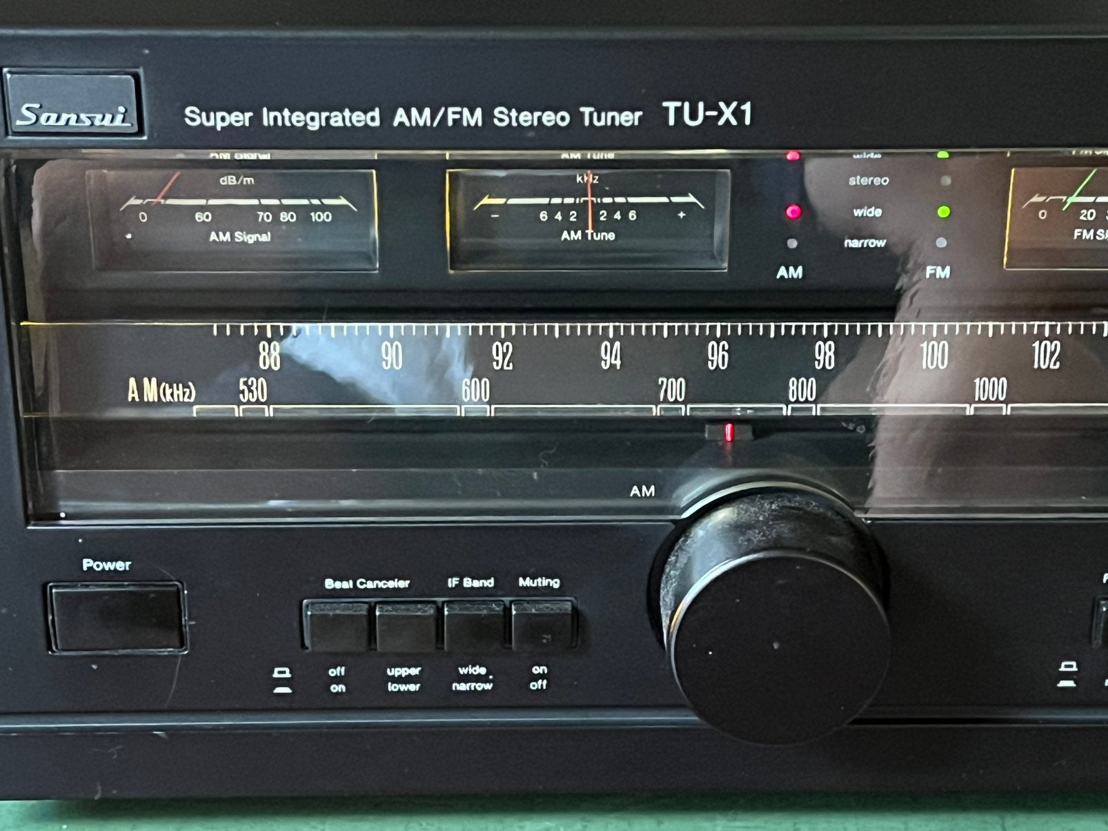 Sansui TU-X1, Ophalen, Sansui, Sansuistraat, Zo goed als nieuw