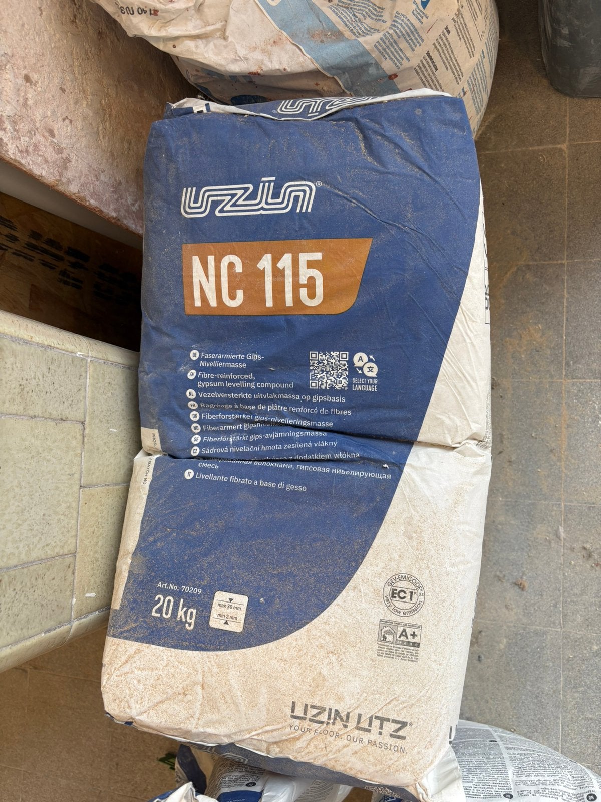 Egaline NC115, Ophalen, Overige materialen, 30 cm of meer, 50 tot 150 cm