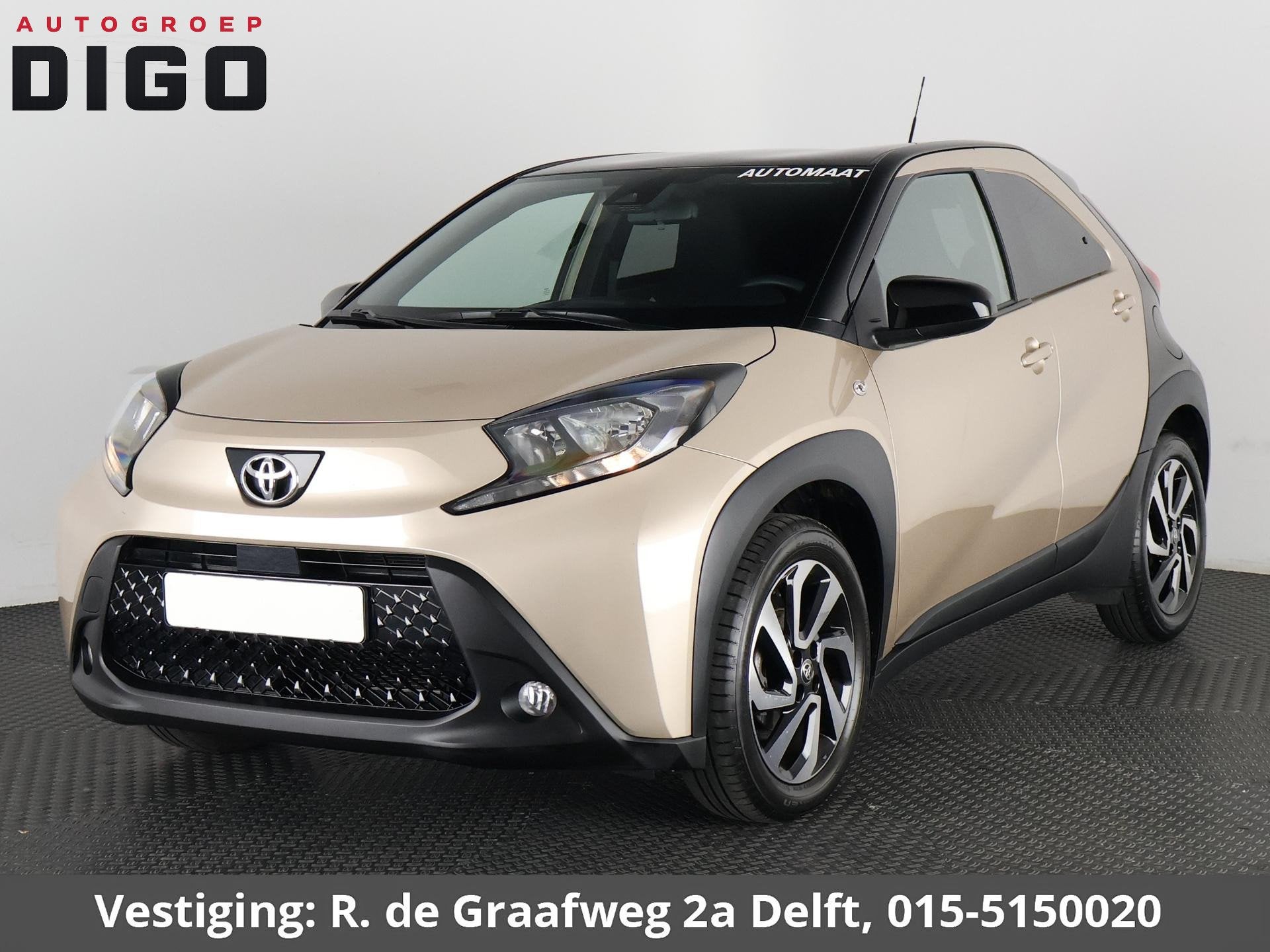 Toyota AYGO X 1.0 VVT-i S-CVT Pulse Automaat | Stoelverwarmi, Stof, Gebruikt, 4 stoelen, Automatische klimaatregeling