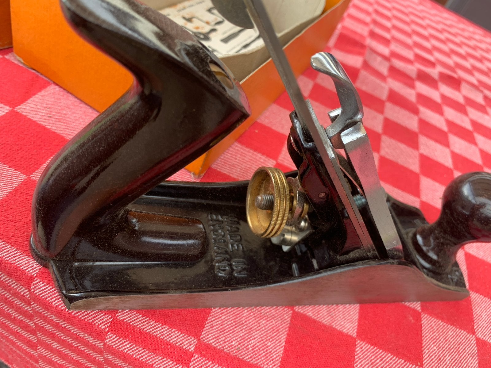 Stanley schaaf 4C in originele doos - Zo goed als nieuw, Doe-het-zelf en Verbouw, Gereedschap | Handgereedschap, Ophalen, Zo goed als nieuw