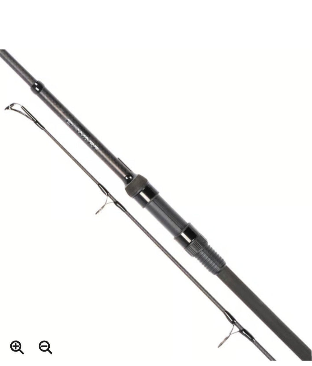 tekoop nash dwarf 10ft 3lb met shimano xte 14000, Watersport en Boten, Ophalen of Verzenden, Zo goed als nieuw, Werphengel