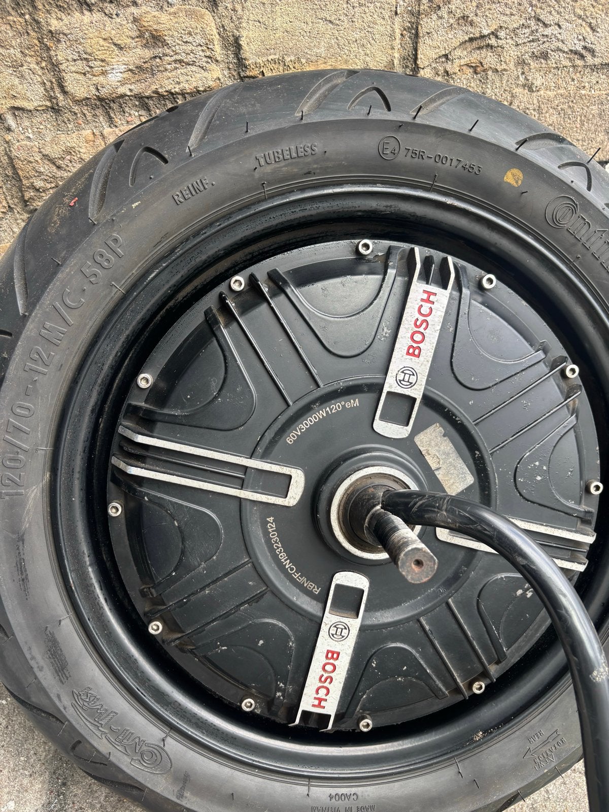 NIU NGT 3000W Onderdelen | Bosch | 80+ km/u, Ophalen of Verzenden, Gebruikt, Overige typen
