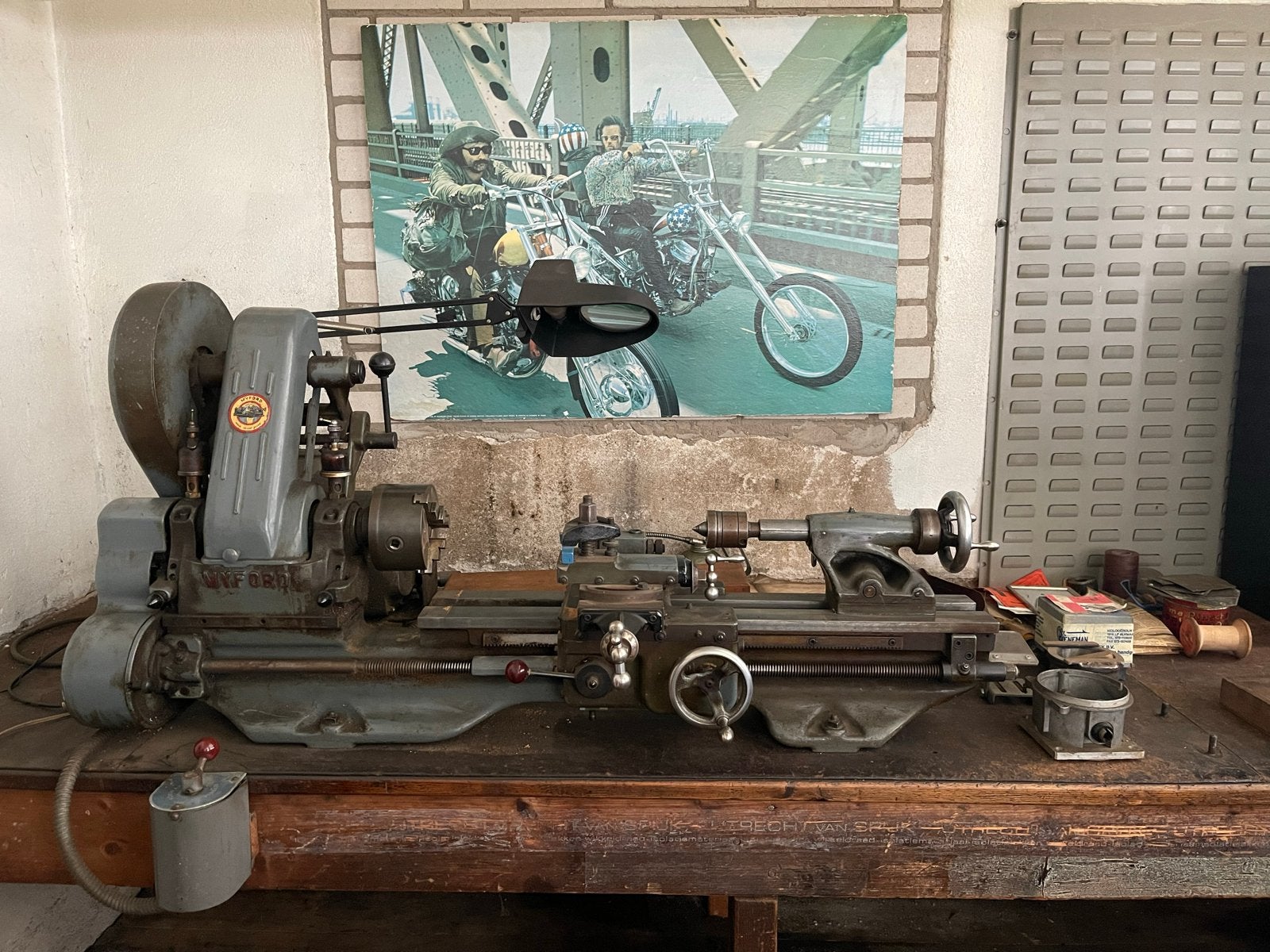 Myford ML7 draaibank - Vintage metaalbewerkingsmachine, Ophalen, Gebruikt, Metaaldraaibank