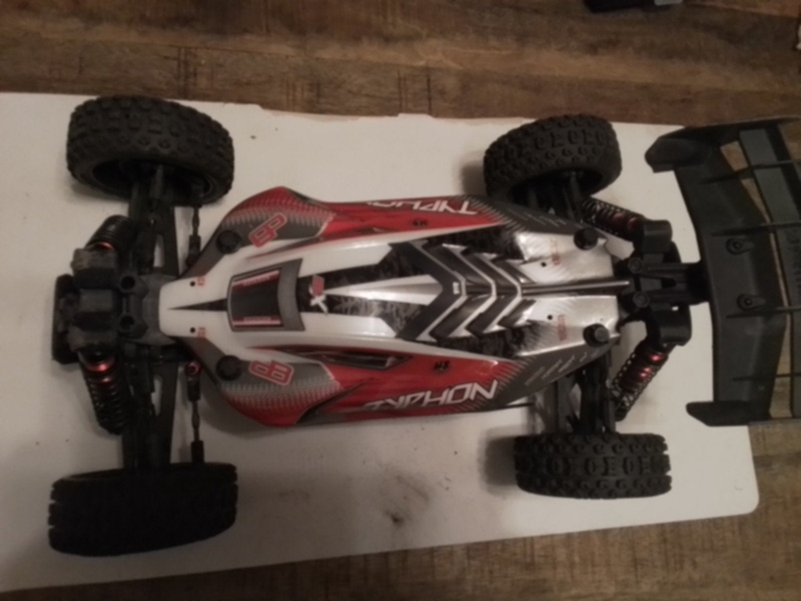 Armma Typhon 3s blx roller, Ophalen of Verzenden, Gebruikt, Schaal 1:8, Auto offroad