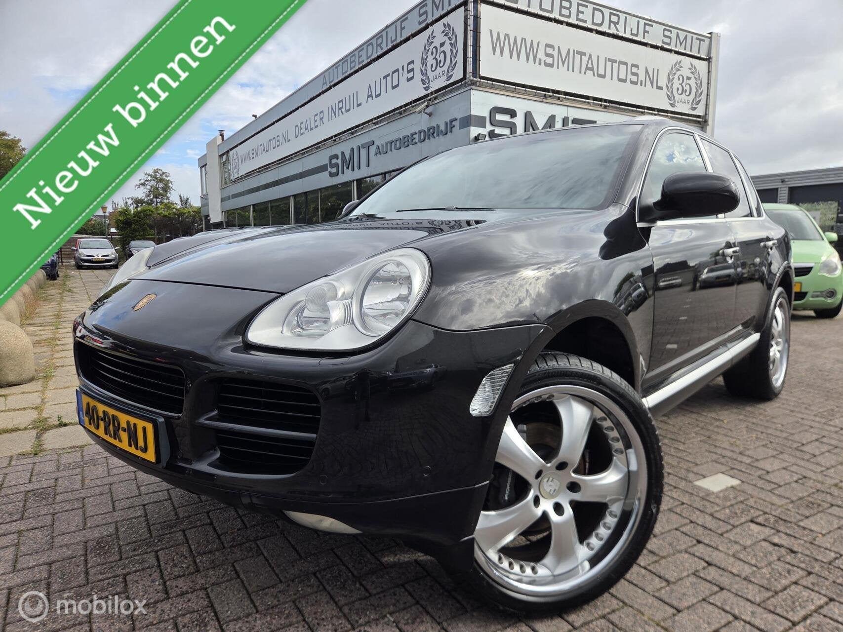 Porsche Cayenne 3.2 Leder/Carplay/22inch/NLAuto, Automaat, Cayenne, Gebruikt, Zwart