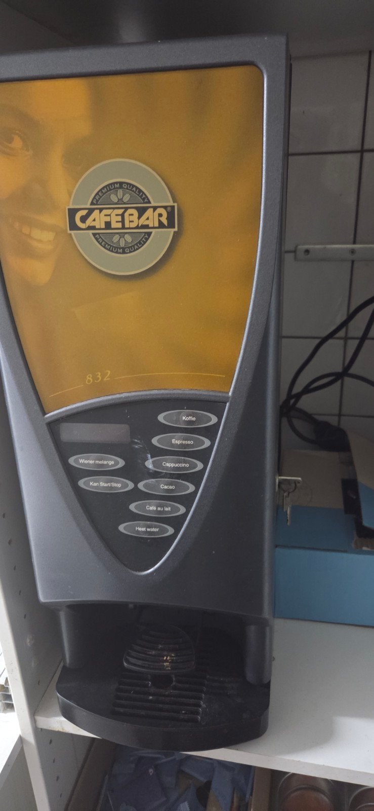 koffiemachine automaat, Witgoed en Apparatuur, Koffiezetapparaten, Ophalen of Verzenden, Zo goed als nieuw, Koffiemachine
