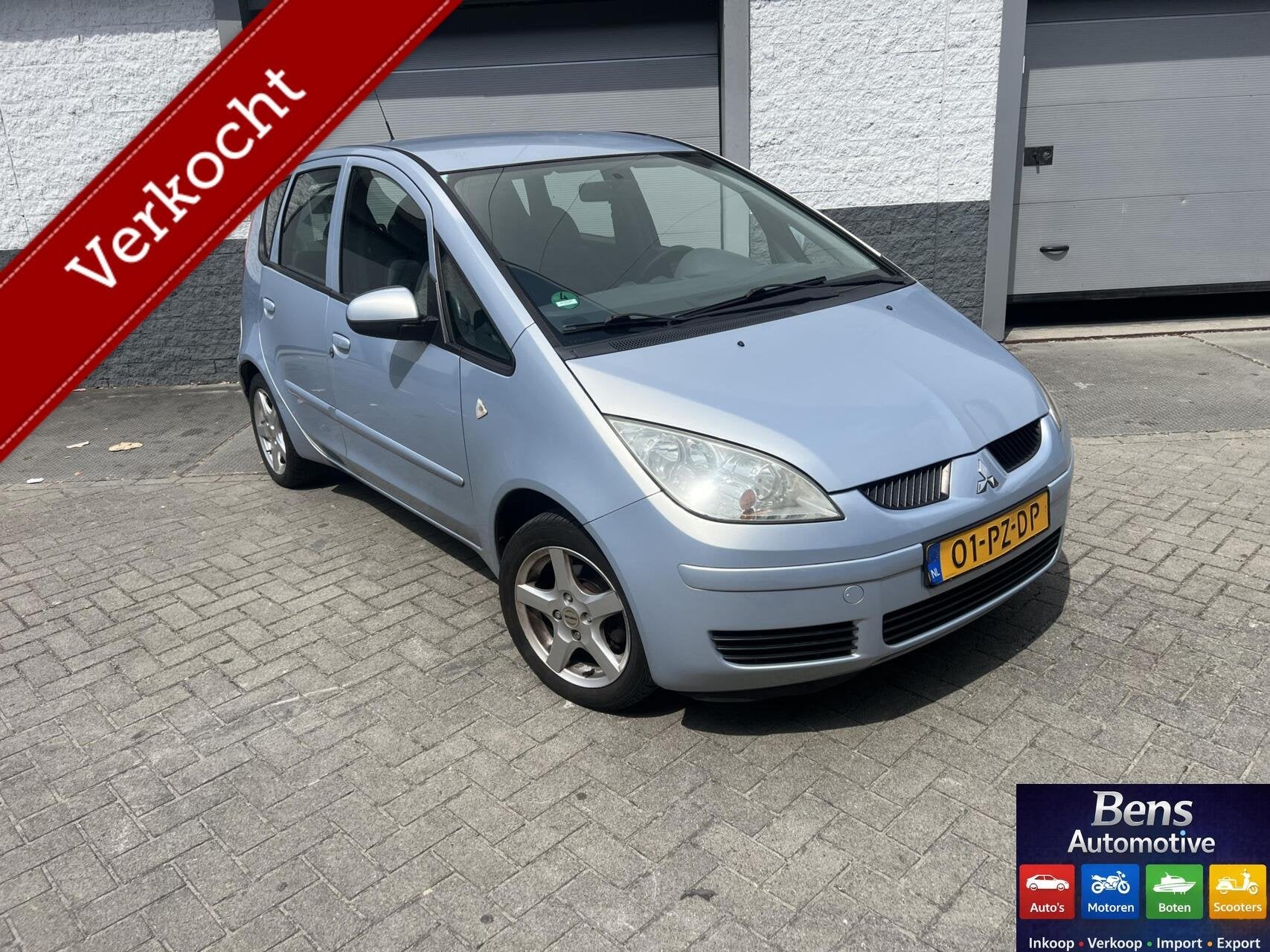 Mitsubishi Colt 1.3 | Airco | 5 DRS | APK 2027 | Isofix |NAP, Auto's, Gebruikt, 31 €/maand, Blauw, Colt