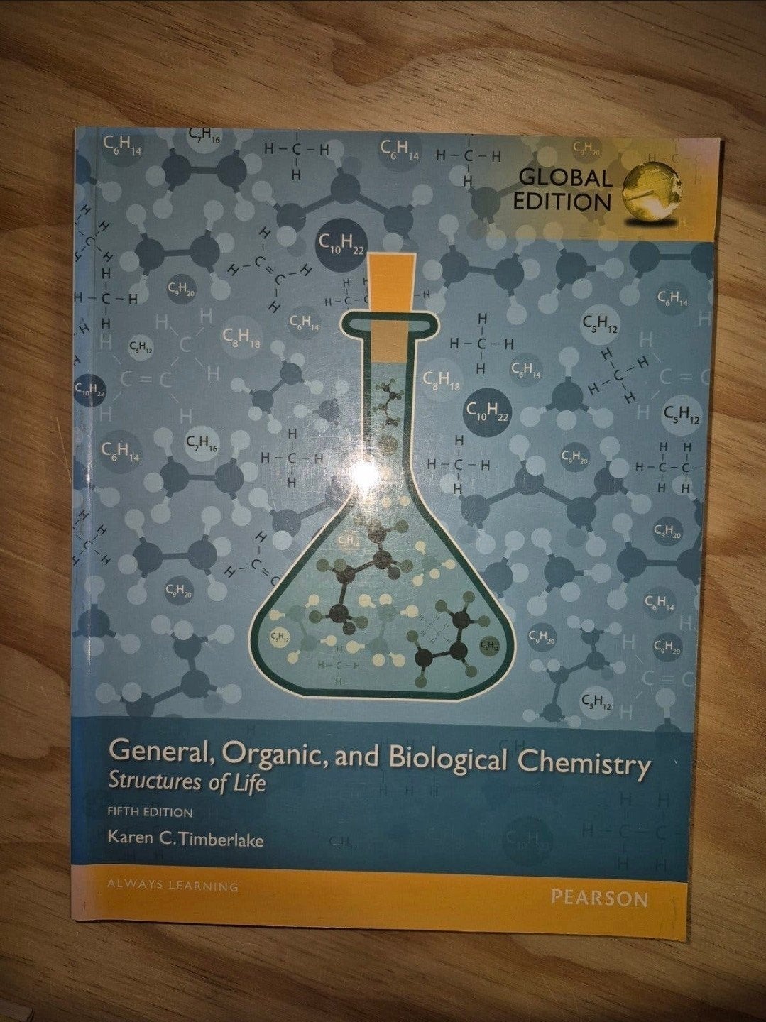Algemene, Organische en Biologische Chemie - Timberlake, Boeken, Zo goed als nieuw, Karen C. Timberlake, Beta, HBO
