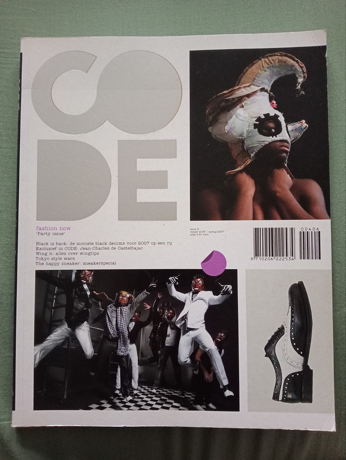 CODE Magazine - Fashion Now 'Party Issue' (2007), Boeken, Tijdschriften en Kranten, Ophalen of Verzenden, Gelezen, Overige typen