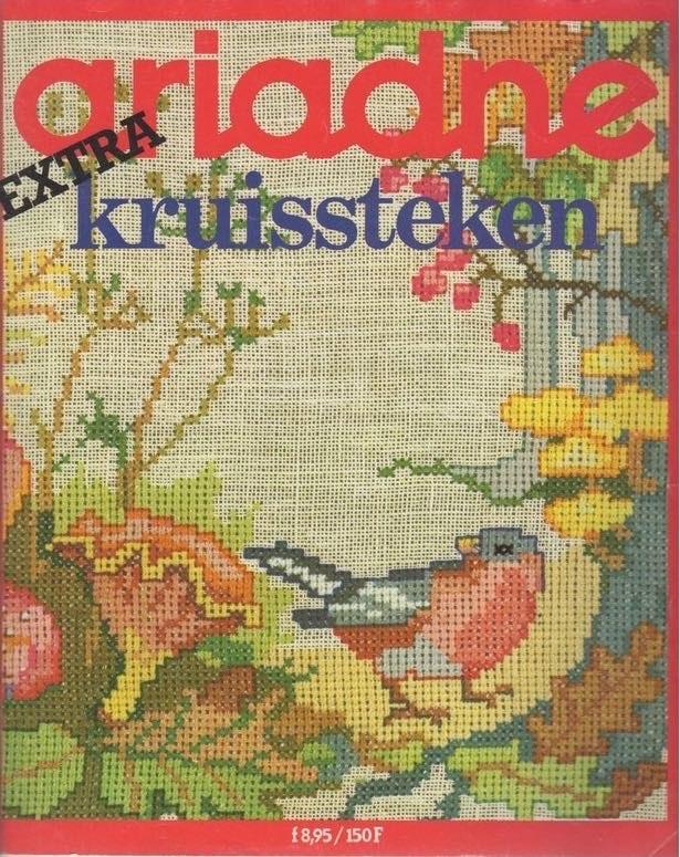 Ariadne Extra Borduren - 14 exemplaren, Hobby en Vrije tijd, Ophalen of Verzenden, Handborduren, Patroon