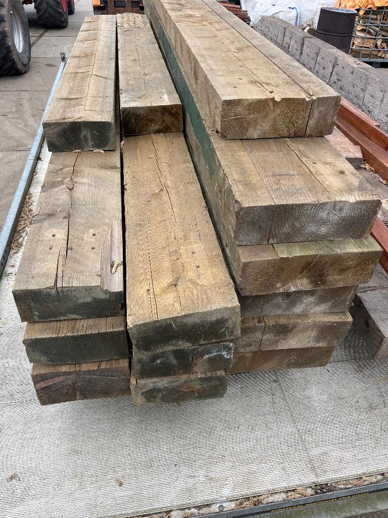 Goedkope balken, Ophalen, Gebruikt, 250 cm of meer, Balken
