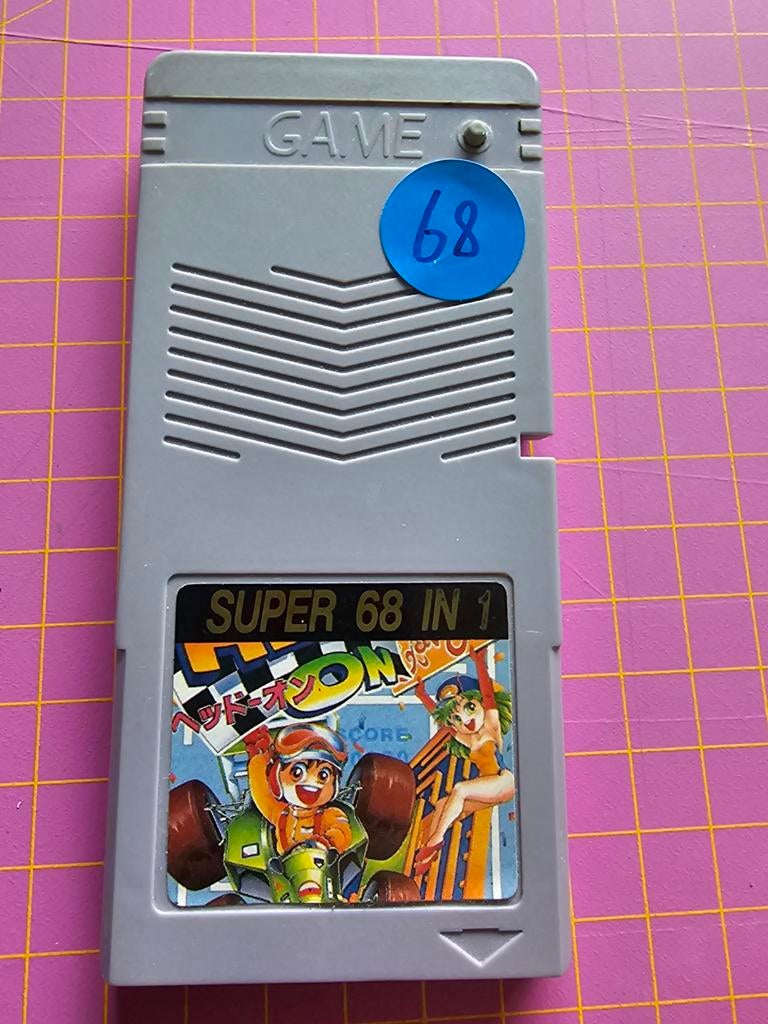 Nintendo Game Boy Super 68 in 1 Multicart - Veel Klassiekers, Gebruikt, Overige genres, 1 speler, Ophalen of Verzenden