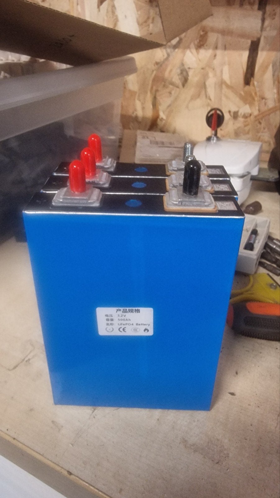 16x Nieuwe LiFePO4 Cellen 3.2V 24Ah, Ophalen, Nieuw