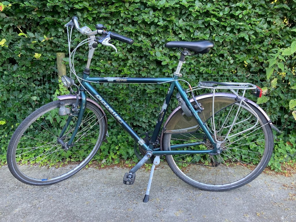 Gazelle heren fiets met derailleur versnelling, Ophalen, Gebruikt, Versnellingen, Schijfrem