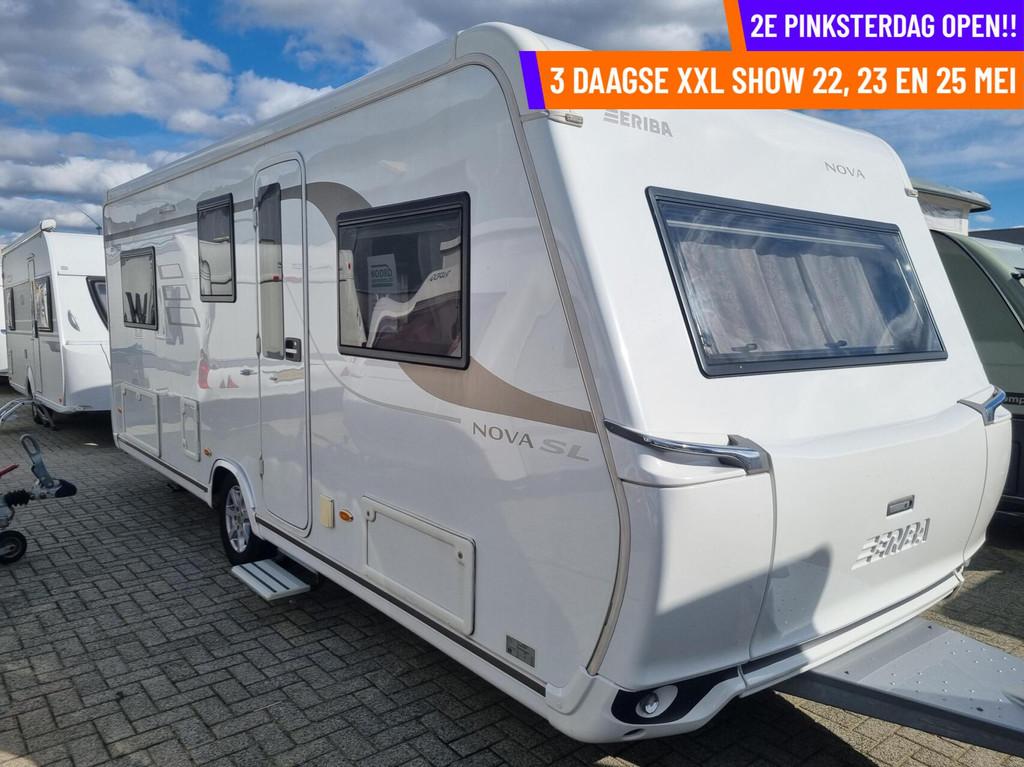 Eriba - 2DE PINKSTERDAG OPEN, RUIM 200 CARAVANS, Rondzit, 7 tot 8 meter, Bedrijf, Eriba