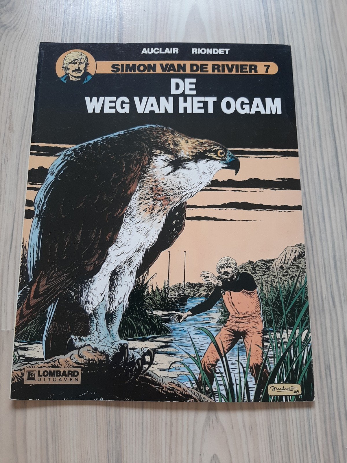 Simon van de Rivier 7: De Weg van het Ogam - Stripboek, Boeken, Ophalen of Verzenden