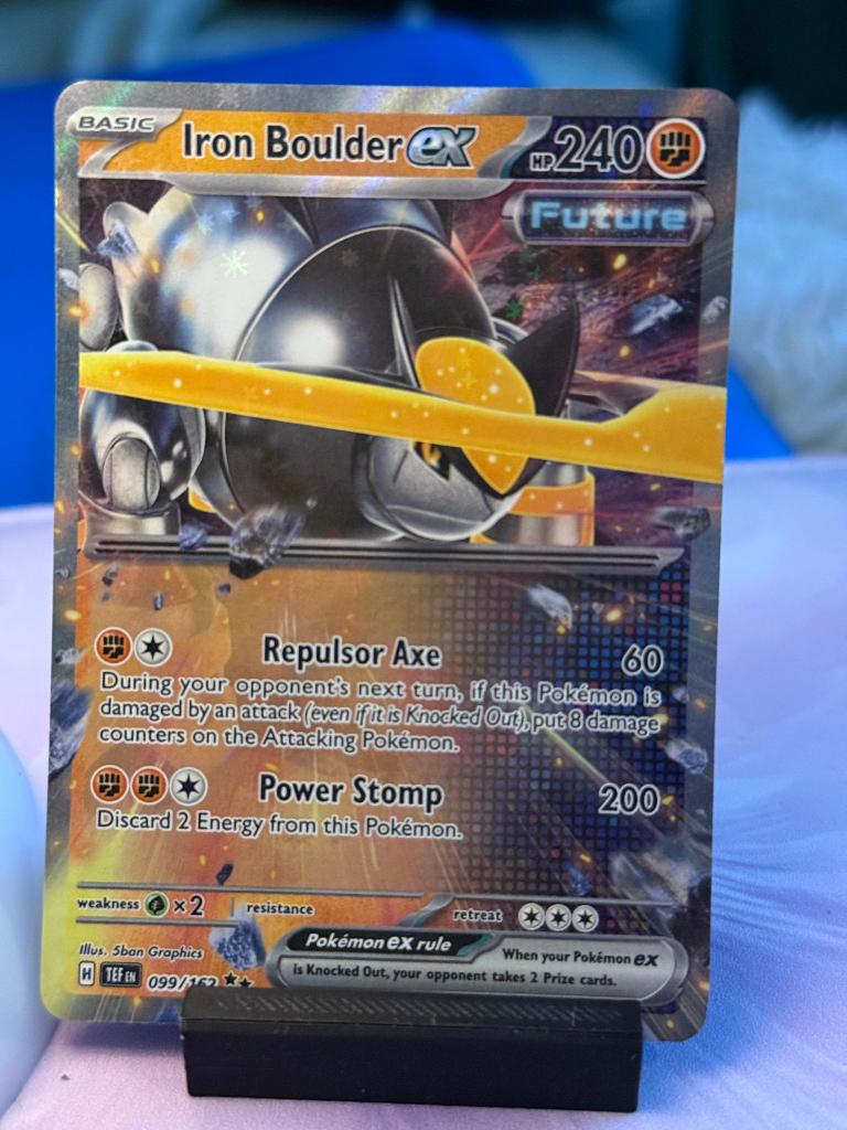 Pokemon iron builder ex 99/162, Verzenden, Nieuw, Losse kaart, Foil