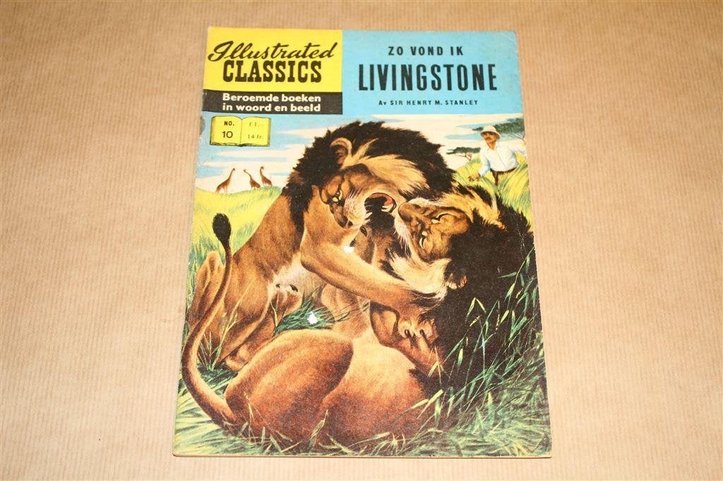 Zo vond ik Livingstone - Illustrated Classics - 1956, Eén stripboek, Ophalen of Verzenden, Gelezen