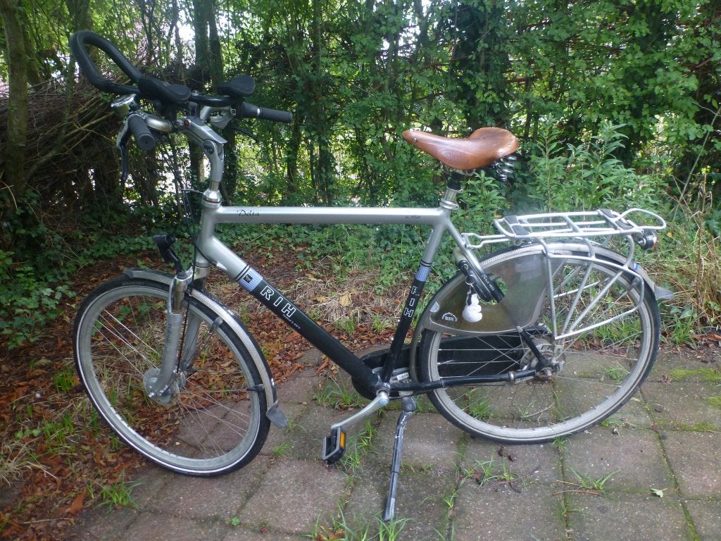 RIH Delta herenfiets, framehoogte 60cm, Gebruikt, Versnellingen, 57 tot 61 cm, Trommelrem