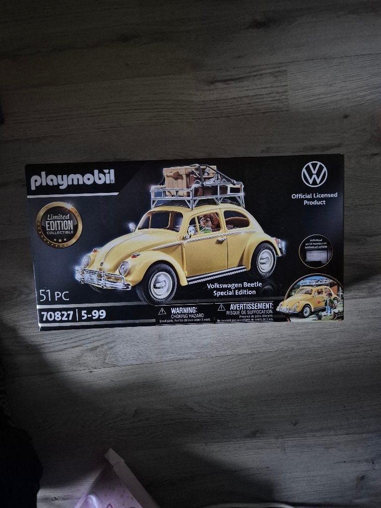 playmobil volkswagen kever 70827 limited edition, Ophalen of Verzenden, Nieuw