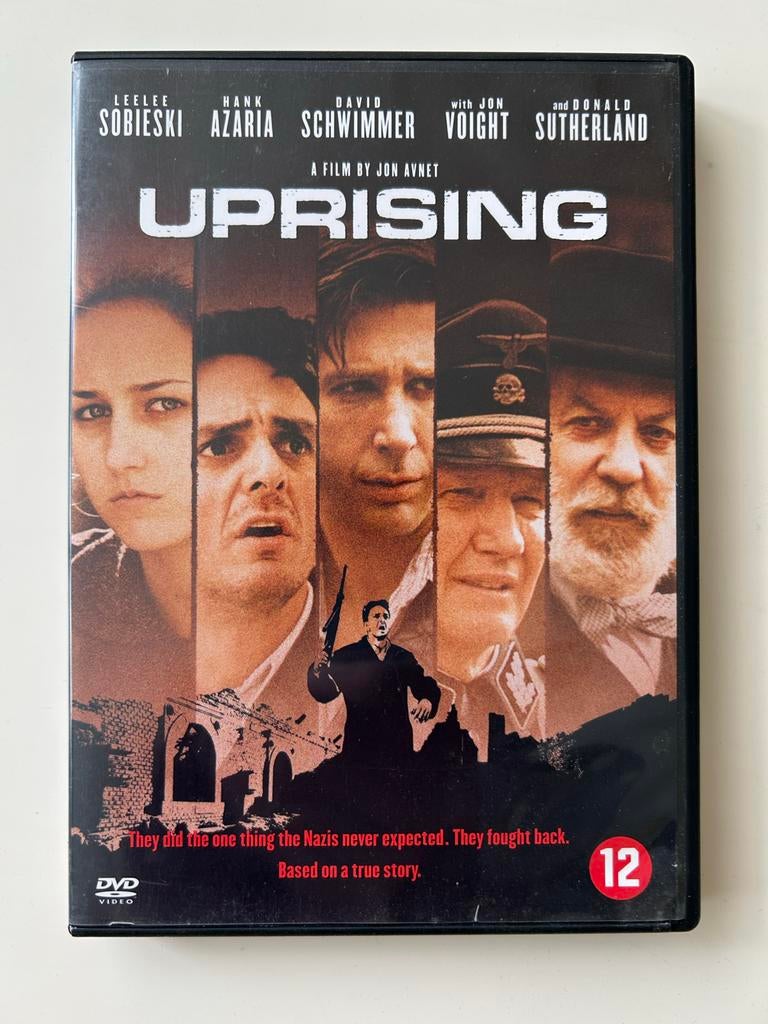 -Uprising- Waargebeurd drama over het getto van Warschau, Vanaf 12 jaar, Ophalen of Verzenden, Zo goed als nieuw, Waargebeurd drama