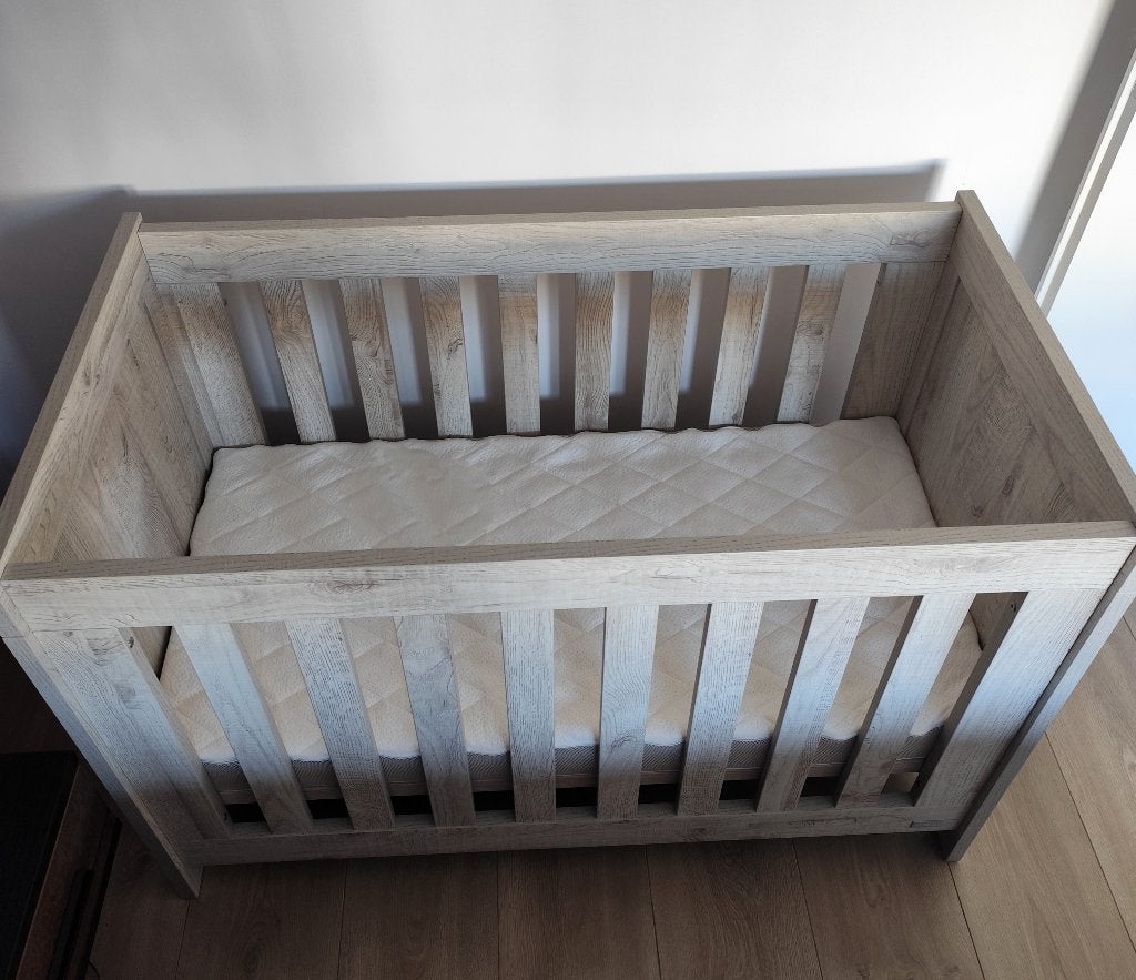 Baby bed and mattress