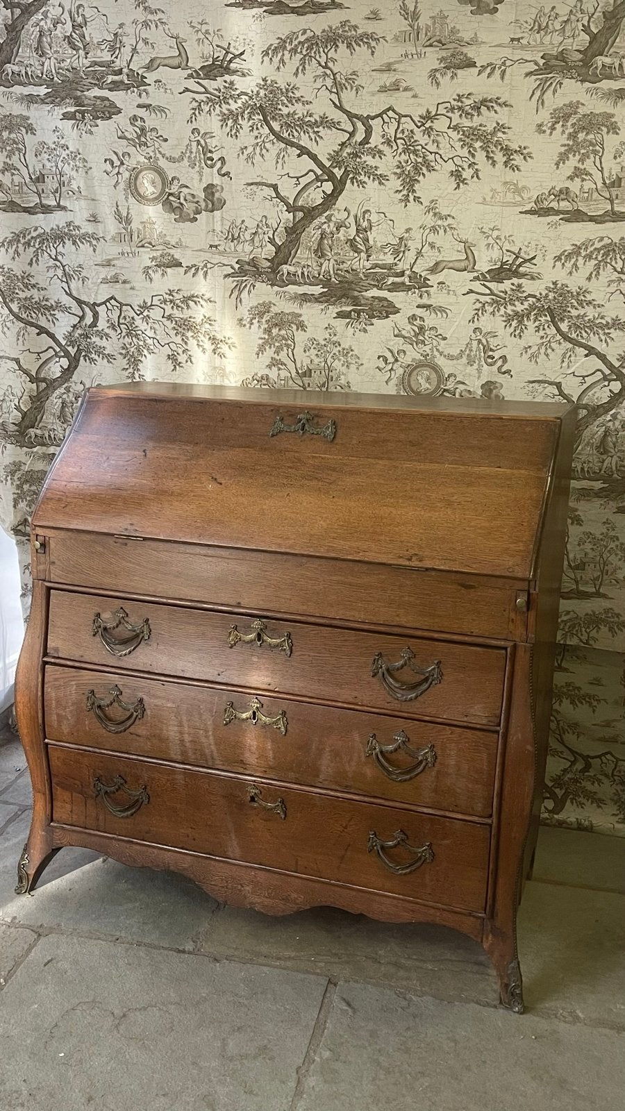 campaign furniture? Empire klepbureau/secretaire/ladenkast, Ophalen