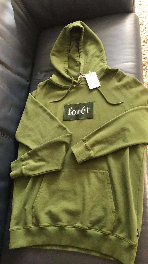 Forét Hoodie - Nieuw met kaartjes - Maat XL, legergroen, Ophalen, Nieuw