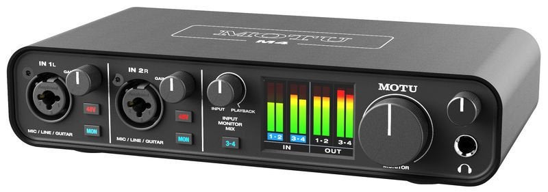 MOTU M4 Audio Interface incl doos, Verzenden, Gebruikt, Extern