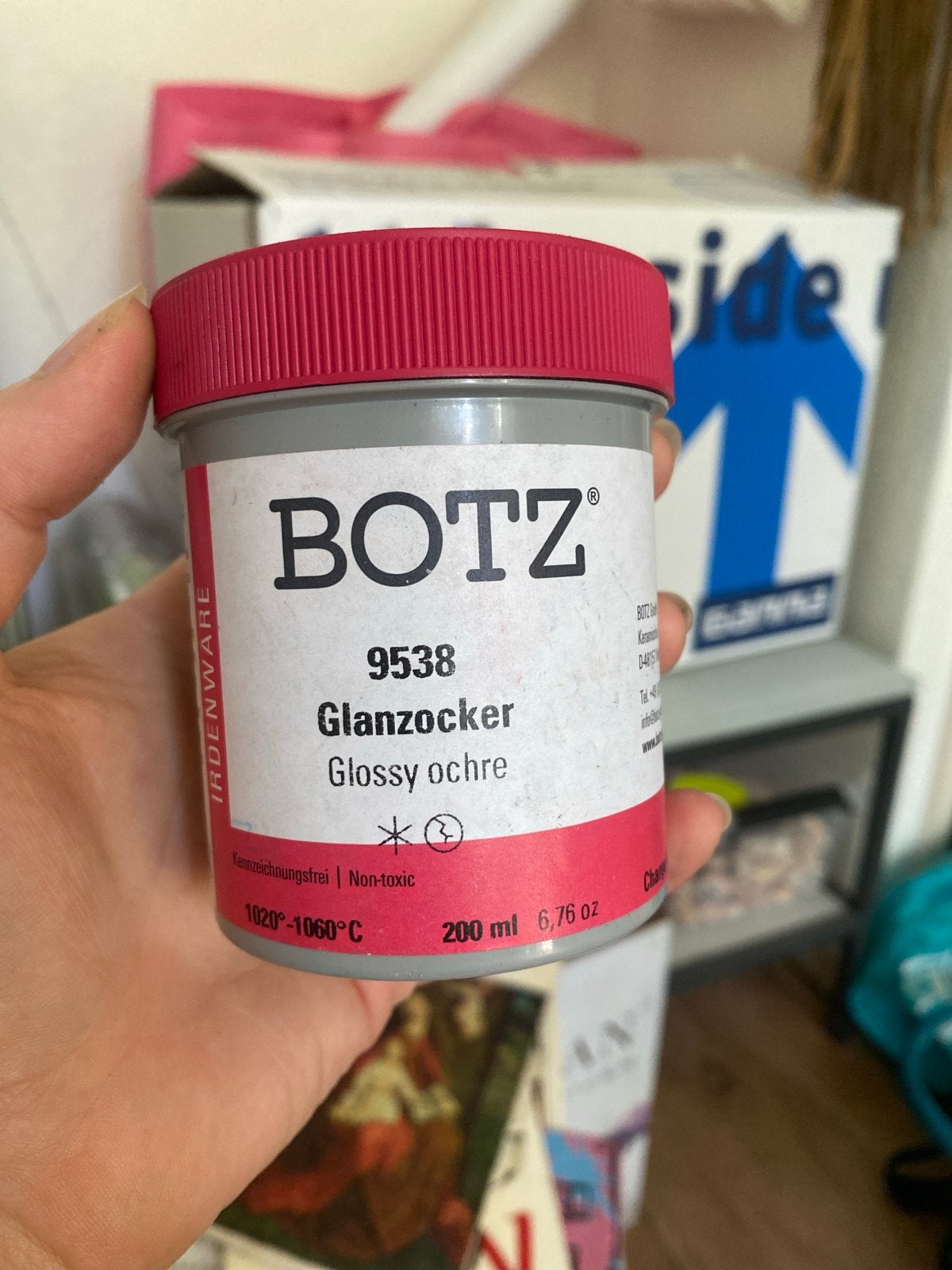 BOTZ Glanzocker Glazuur 200ml - 9538, Ophalen, Nieuw
