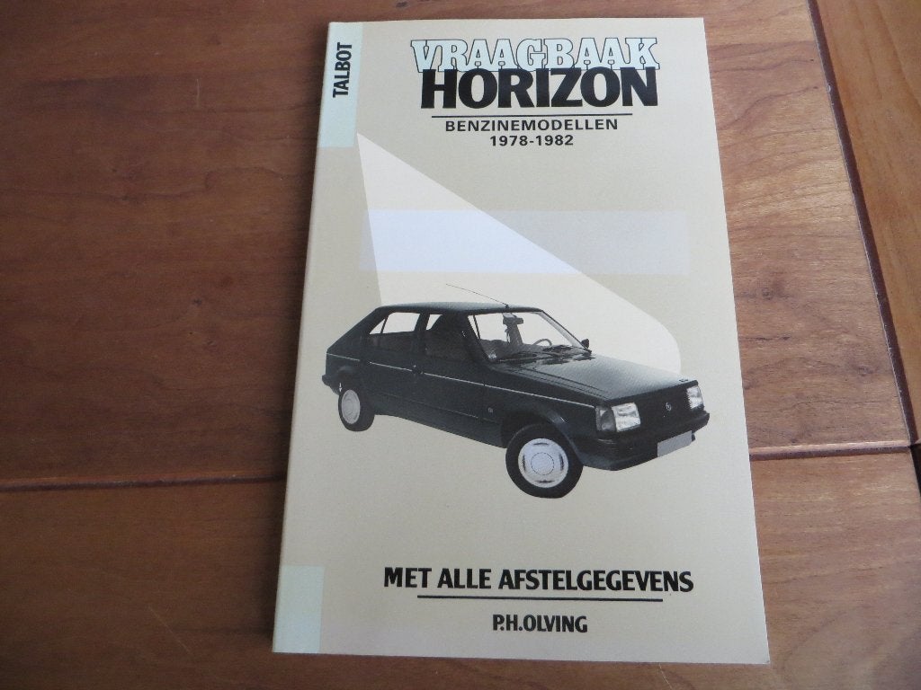 Vraagbaak Talbot Horizon 1978 - 1982, nieuwstaat!, Auto diversen, Handleidingen en Instructieboekjes, Ophalen of Verzenden