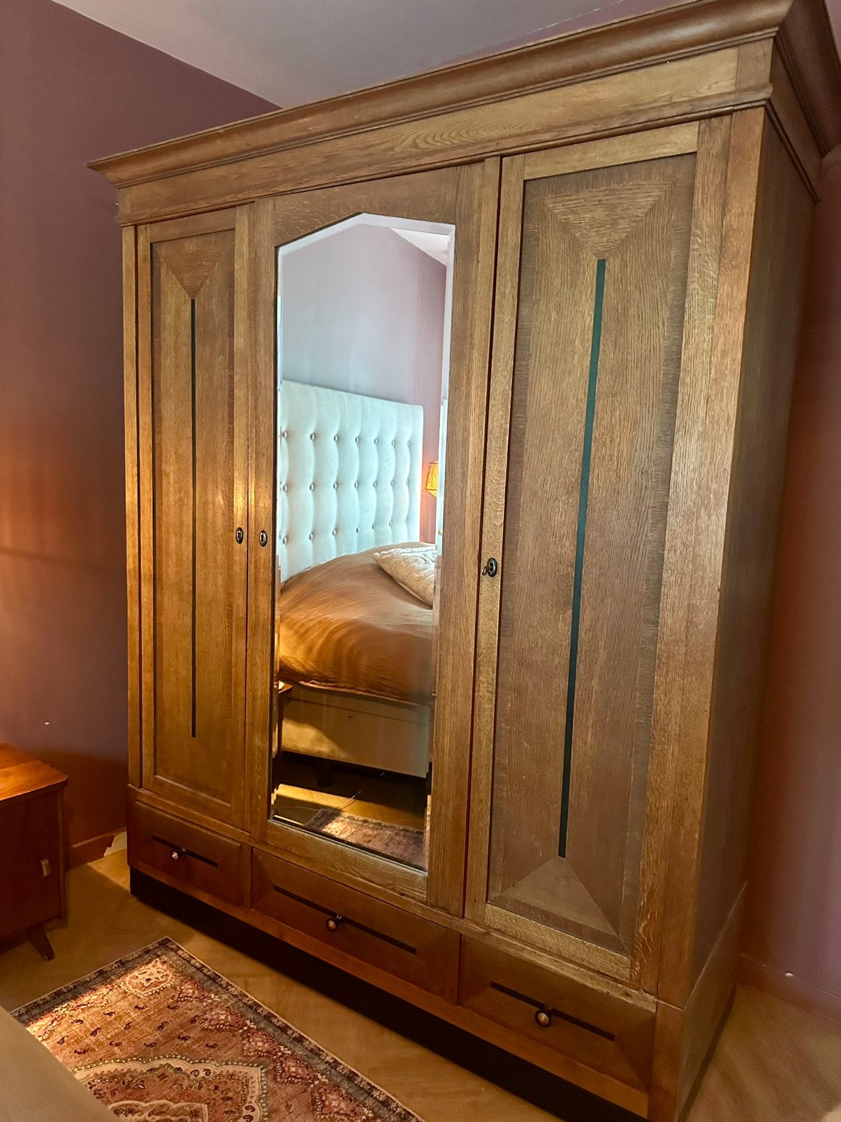 Prachtige Art Deco kast. Jaren 20-30., Ophalen