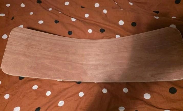 Balanceerbord wobbel idee, Ophalen of Verzenden, Gebruikt, Rij- of Hobbelspeelgoed