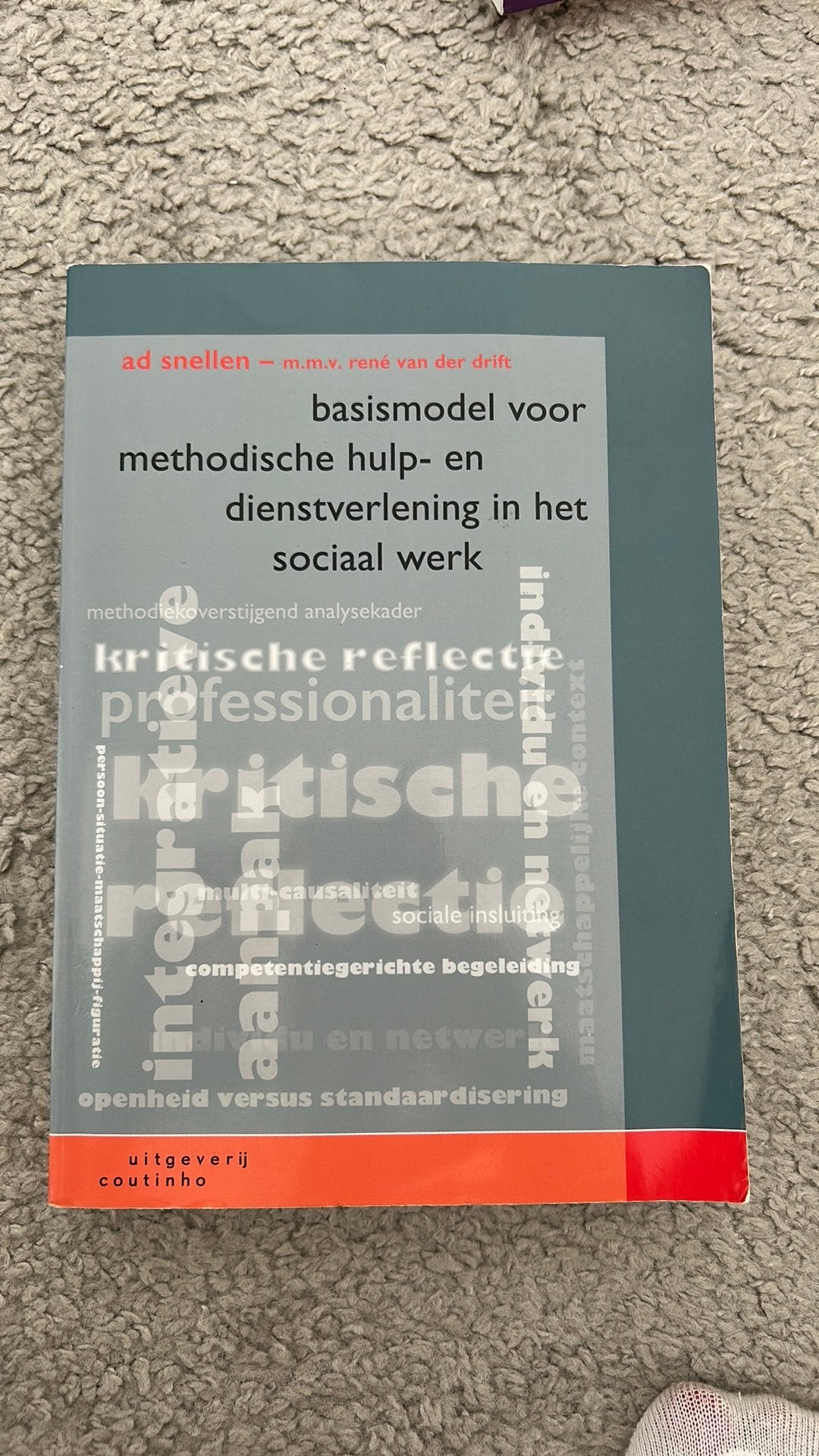 Studieboek HBO social work of pedagogiek, Boeken, Ophalen of Verzenden, Alpha, Zo goed als nieuw, HBO