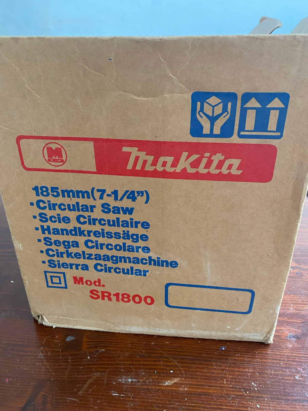 Makita Cirkelzaag SR1800 - 185mm (7-1/4"), Gebruikt, Cirkelzaag, 70 mm of meer, Ophalen of Verzenden