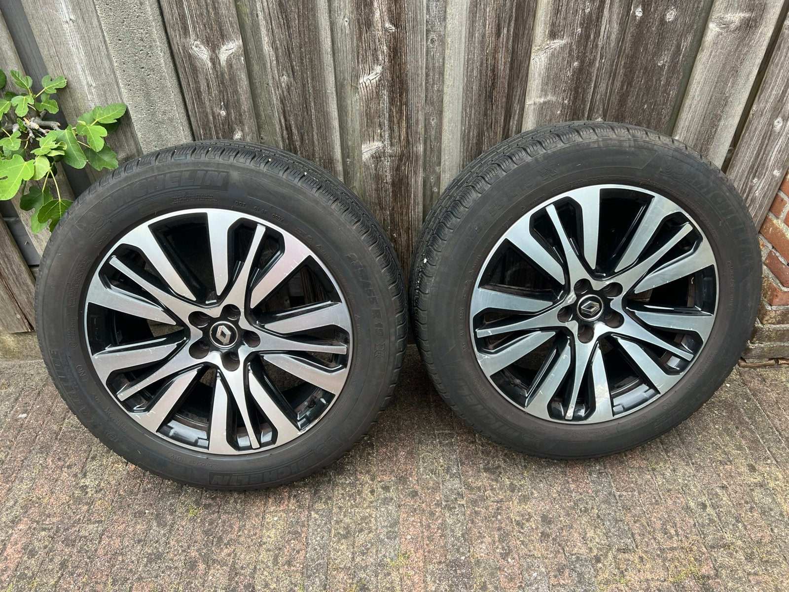 2 espace velgen met michelin banden, Gebruikt, Banden en Velgen, 235 mm, Personenwagen