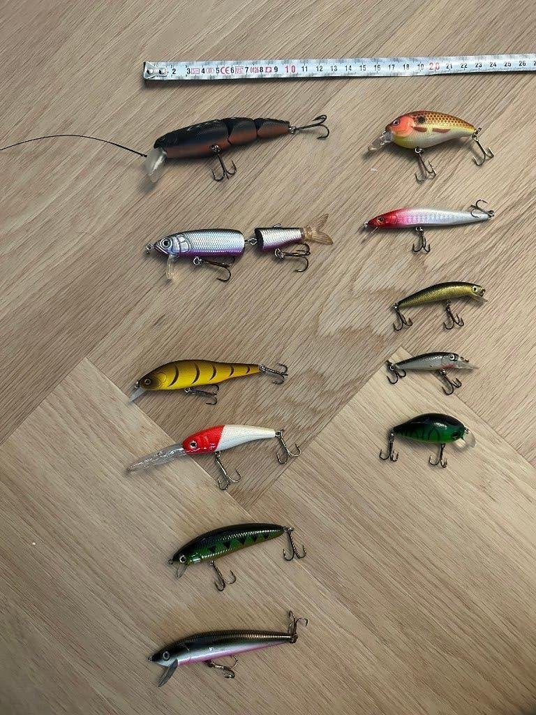 Partij kunstaas  – pluggen, swimbaits en softbaits, Ophalen of Verzenden, Zo goed als nieuw, Overige typen