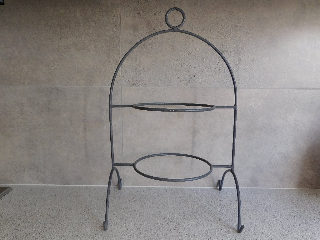 Etagère 48x30x22 cm. Metaal 2 losse borden, Ophalen of Verzenden, Zo goed als nieuw