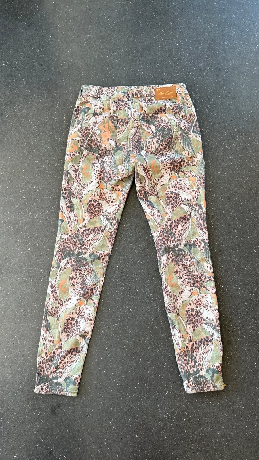 Mos Mosh broek met print, maat 36/38, Kleding | Dames, Meerkleurig, Ophalen of Verzenden, Zo goed als nieuw, Maat 36 (S)