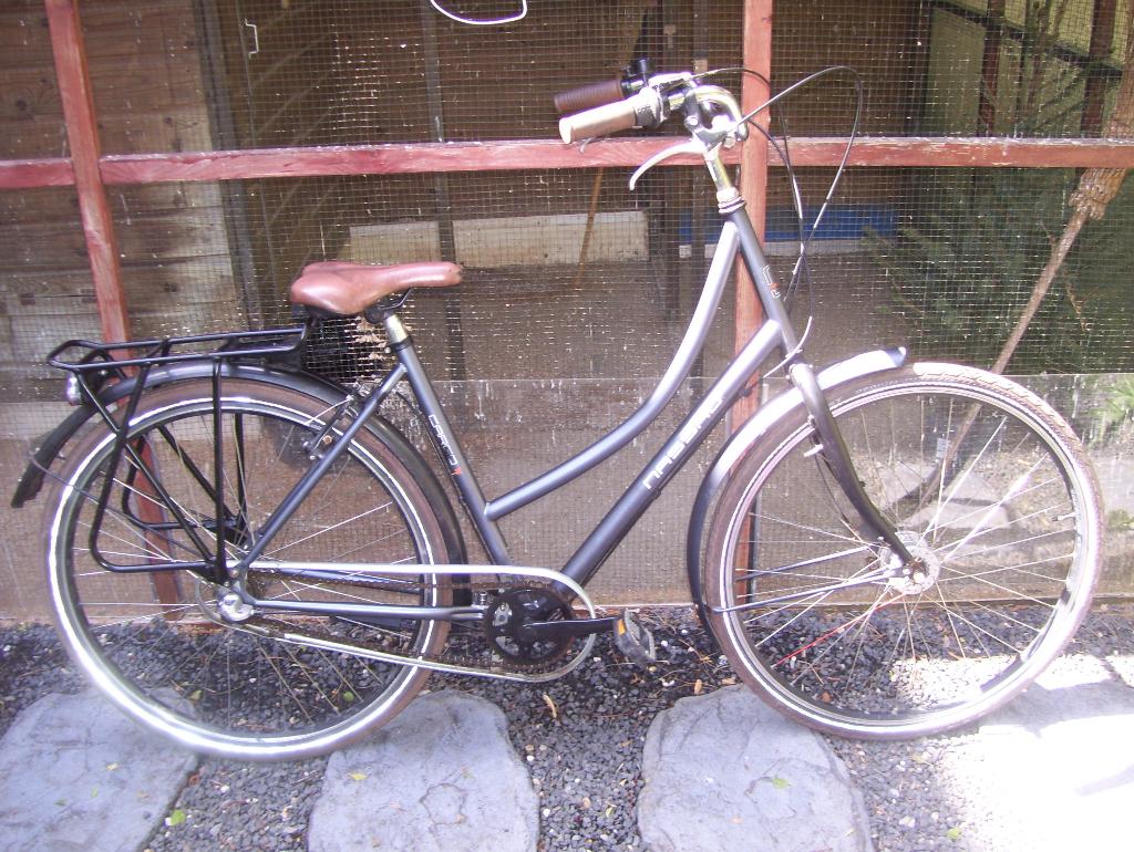 fiets, Fietsen en Brommers, Fietsen | Dames | Omafietsen, Ophalen, 50 tot 53 cm, Trommelrem, Handrem