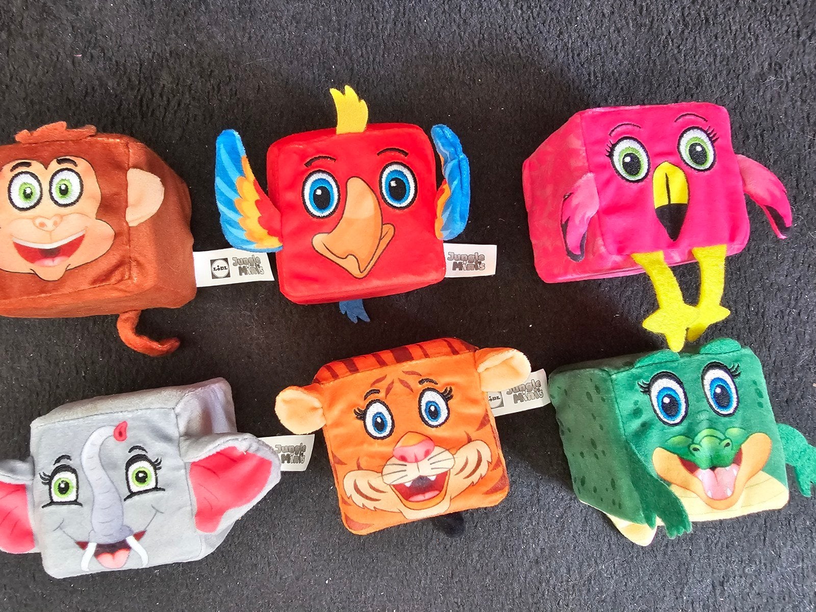 Leuke mini knuffel stapel blokken van de Lidl. Dieren toren, Lidl, Ophalen of Verzenden