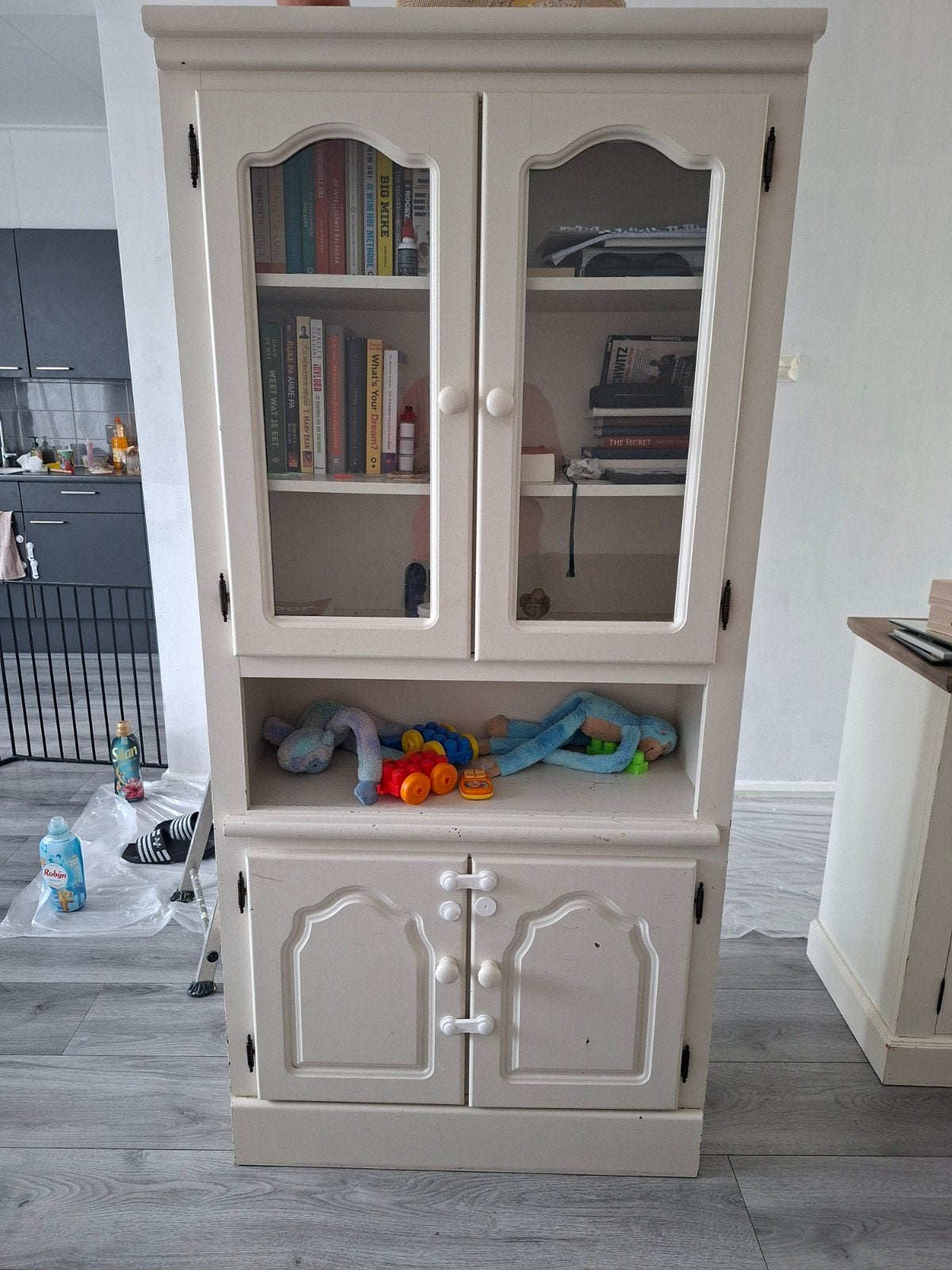 buffetkast, Ophalen of Verzenden, Gebruikt, 25 tot 50 cm, 200 cm of meer