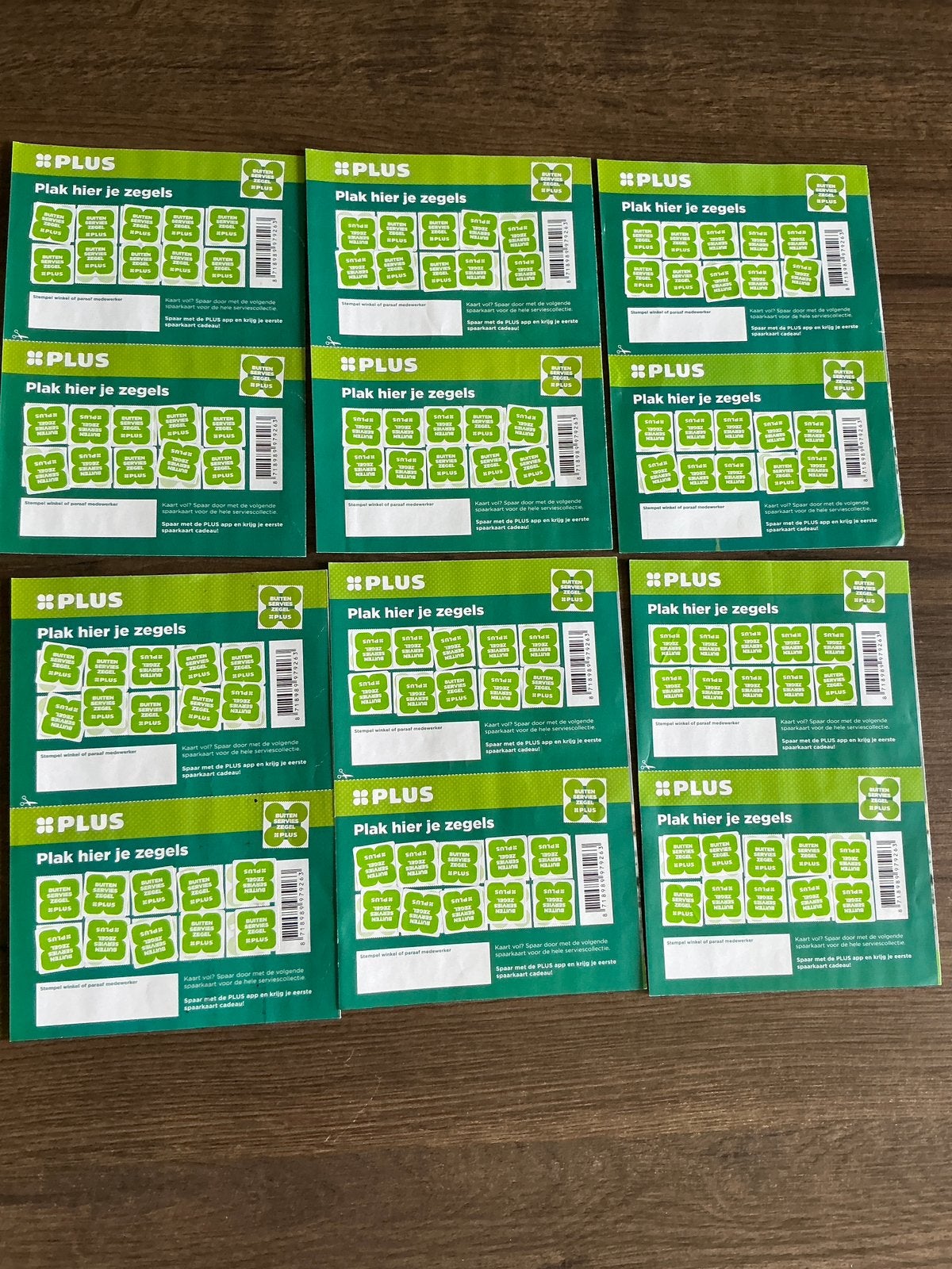 12 krt Mepal Buitenservies - Plus zegels - € 0,10 pkrt (KWF), Ophalen of Verzenden, Winkel, Super of Benzinepomp, Volle spaarkaart